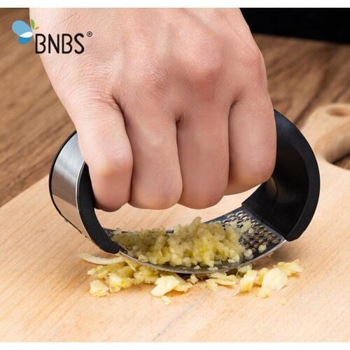 304 Stainless Steel Garlic Press Squeezer Grater For Garlic Chopper Kitchen Tools Manual Garlics Shredder Kitchenware