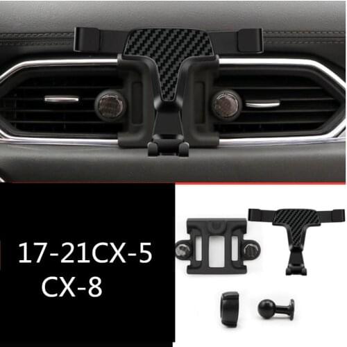 Adjustable Mobile Phone Holder For Mazda CX-5 Air Vent Mount Bracket Cell Phone Holder For Mazda CX5 2017 2018 2019 2020