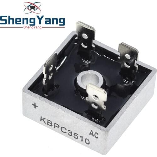 ShengYang 1PCS 35A 1000V diode bridge rectifier KBPC3510 Diy