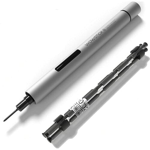 Wowstick Cell phone Electric Screwdriver Mini Portable impact Cordless screwdriver with Multi 20 Bits Notebook Repair Tool Kit