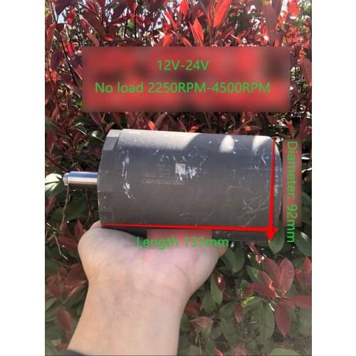 High power, brushless motor, 12V-24V, 2250RPM-4500RPM, propeller, model lathe motor