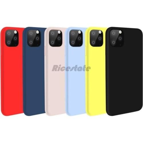 Candy Protective Cover Case for iphone 11 12 13 Pro Max 6 6s 7 8 Plus 6Plus 7Plus 8Plus XR X Xs Max Matte Soft Silicone Case