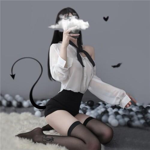 Women Japanese Sexy Costumes School Uniforms Mini Skirt High School Student Suit Sailor Tube Tops Sexy Lingerie Cosplay Costume