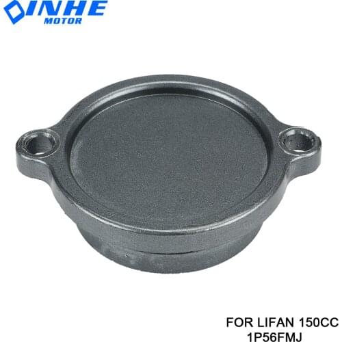 150cc Engine Oil filter Cover Fit For 56.5mm Bore lifan 1P56FMJ 150cc Horizontal Kick Starter Engines Dirt Pit Bikes Parts