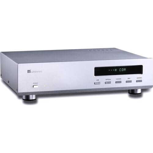 2020 Hot sale MUZISHARE R10 ES9018 32BIT DAC 6Z4+12AU7 Vacuum Tube Audio Decoder USB/OPT/COAX 35W*2