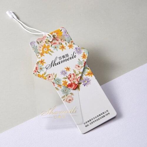 20210703 NEW Custom Rectangle Hang Tags, Clothing, Brand, Fashion, Label, Accessories, Merchandise, logo, design, hang, tags