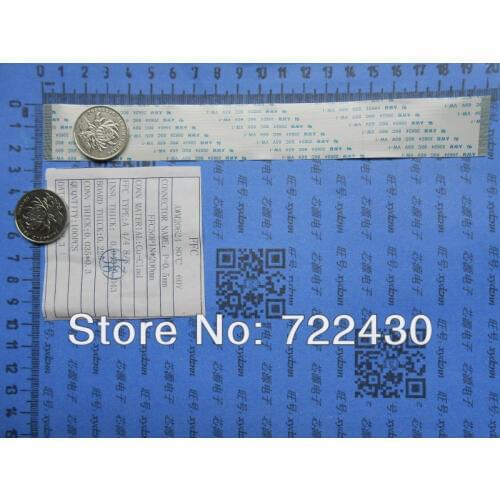 50PIN, spacing of 0.5MM, 200mm FFC TYPE A ,FFC/TTL flat line, soft wire, Flexible Flat Cable ROHS