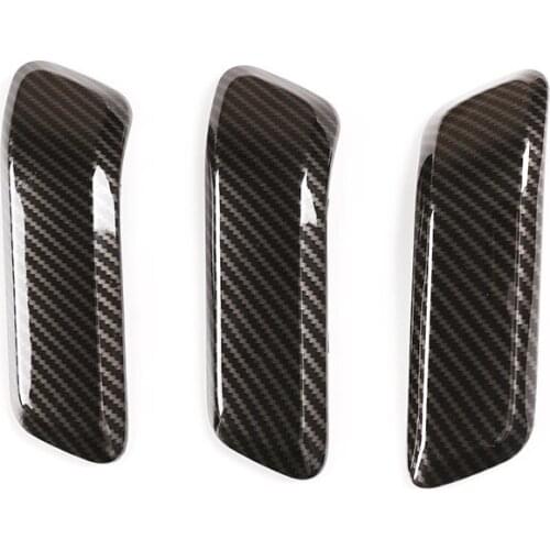 Car Inner Handle Carbon Fiber Styling Decoration Cover Stickers for Land Rover Defender 2020 2021