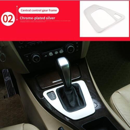 Central Control Gear Frame For Bmw 3 Serie 1pc E90 E91(320 325 330 335) 2006-2012 Chrome