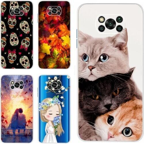 Case For Xiaomi Poco X3 Case PocoX3 NFC Back Cover Soft TPU Fundas For Xiomi POCO X3 NFC PoxoF2 F2 Pro X2 Phone Cases Bag Bumper