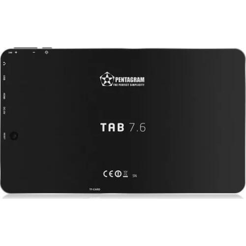 Black touch screen for Pentagram TAB 7.6 Capacitive touch screen panel repair replacement parts