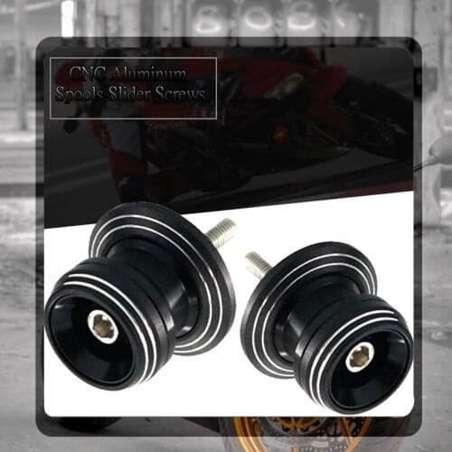 For YAMAHA MT 09 MT09 Tracer MT 03 MT 07 MT25 MT10 FZ7 FZ9 FZ 07 09 Motorcycle CNC Swingarm Spools Slider M6 Stand Screws