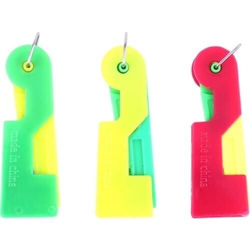Use Tool Threader Elderly Guide Needle Easy Device Automatic Thread Sewing Random Color