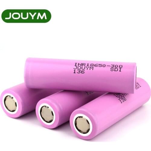 INR18650-30Q 3000mAh 3.6V 18650 Battery Lithium Rechargeable Batteries High Discharge 30A Power Cell