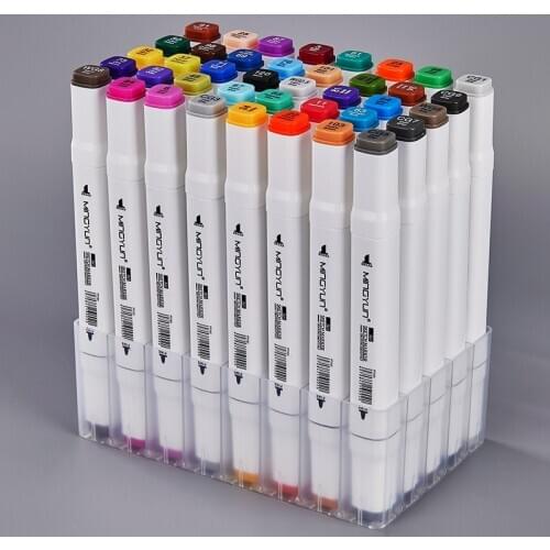 2 Sketching Marker Dual Tip Art Marker Pens Fine Liner Markers Watercolor Drawing Painting Pen Brush School Office Supplies Gift