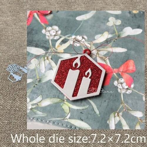 XLDesign Craft Metal Cutting Dies cut dies 3pcs hexagon frame decoration scrapbook Album Paper Card Craft Embossing die cuts