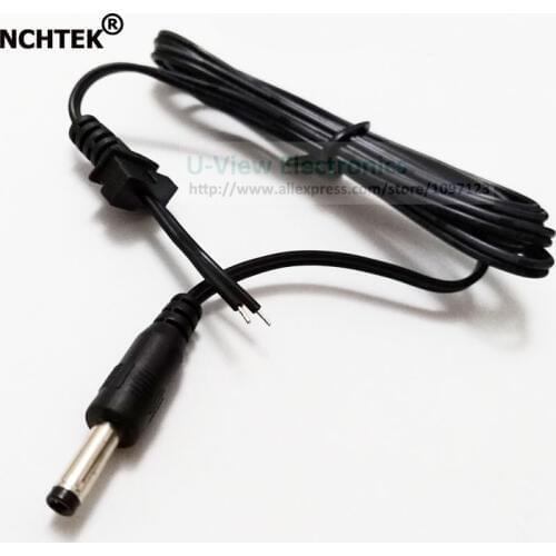 NCHTEK DC 4.0*1.7mm Male Plug Power Connector Cable With SR, 4.0/1.7mm Male Connector Pigtail About 1.2M/Free Shipping/10PCS