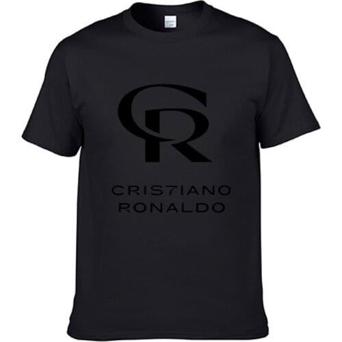 New CR7 T shirt Summer Print T Shirt Clothes Popular Shirt Cotton Tees Amazing Short Sleeve Unique unisex Tops