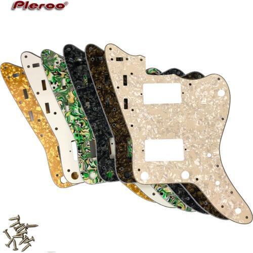 Pleroo Custom Guitar Parts - For MIJ Japan Jazzmaster Guitar Pickguard with 2 PAF Humbuckers Scratch Plate