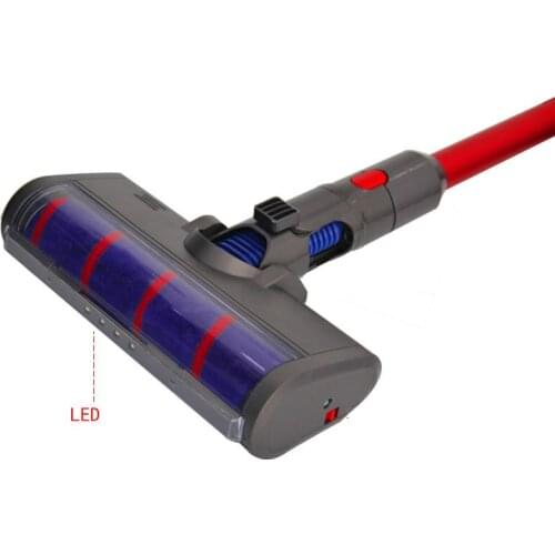 Fluffy Electric Floor Soft Roller Brush Head For Dyson V7 V8 V10 V11 Sweeper Parts Cleaning Replace Sweep Dust Tools