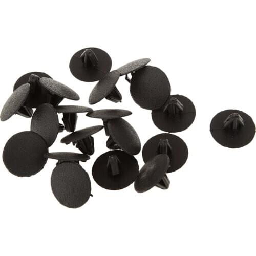 20XBlack Plastic Shield and Push Type Retainer for Hyundai 81126-37010