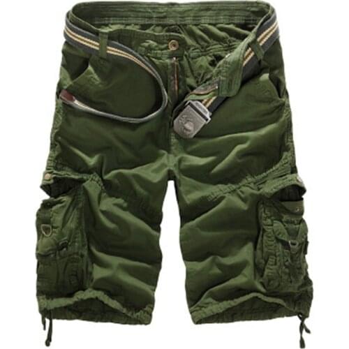 Mens Military Cargo Shorts 2020 Brand New Army Camouflage Tactical Shorts Men Cotton Loose Work Casual Short Pants Plus Size ix7