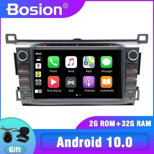 Bosion car radio 2 DIN Android 10 autoradio For Toyota RAV4 2013 2014 2015 2DIN car stereo audio multimedia navigation car DVD