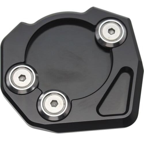 Side Stand Enlarger Pad Foot Support Plate Kickstand For KTM 390 Duke 2013 201 2015 2016 2017 Motorcycle CNC Aluminum Alloy