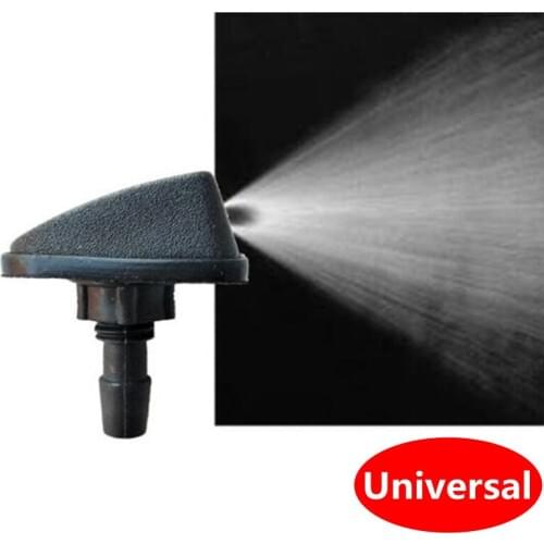 Hot Universal 2pcs Car Windscreen Washer Jet Nozzles Fan for Volkswagen Golf 5 6 7 PASSAT B5 B6 B7 Polo T5 Bora T-ROC Jetta MK6