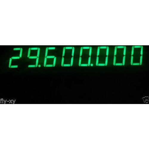 GreenPLJ-8LED-R 0.1MHZ - 2.4GHz RF Signal Frequency Counter Cymometer Tester