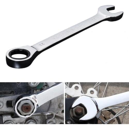 6MM Ratchet Wrench Flat Opening Wear-resistant Hand Tools 72-tooth Car Repair Ratchet Spanner for Home workshop industry factory