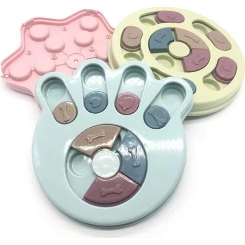 Dog Puzzle Toys Increase IQ Interactive Slow Dispensing Feeding Pet Dog Training Games Feeder For Small Medium Dog Puppy