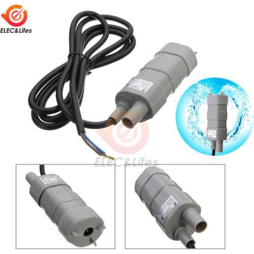 JT-500 600L/H 5M high Pressure DC Submersible Water Pump 12V 24V Three-phase Micro Motor Water Pumps for Aquarium Fish tank pool