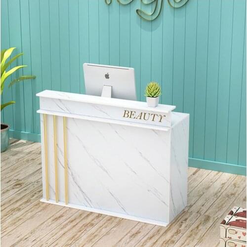 Cashier bar simple modern shop small maternity clothing beauty salon barber shop counter reception desk