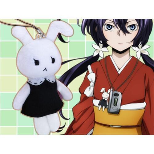 Bungo Stray Dogs Kyoka Izumi Cosplay Doll Rabbit Mascot Pendant Toy