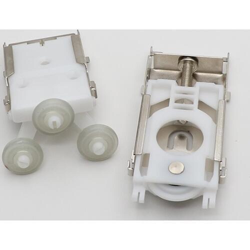 Furniture mounting wheel push-pull wall cabinet wardrobe hanging moving door top bottom wheel pulley Runner/Guide