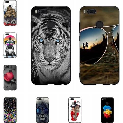 Soft TPU Case For Xiaomi Mi A1 Case Silicone Funda Coque Capa Shell Bumper Protective Back Cover For Xiaomi Mi 5X M1 Phone Case