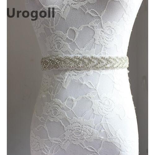 New Luxury Wedding Bridal Sash Belt Crystal Dress Ribbon Rhinestone Prom Wedding Belt Bridesmaid Belt Dress Cummerbunds Party