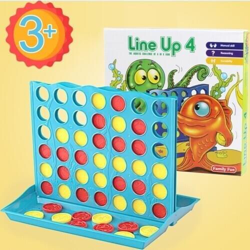 New Connect 4 Chess Game Classic Master Foldable Kids Children Line Up Row Board Puzzle Toys Gifts Board Game Montessori Toys