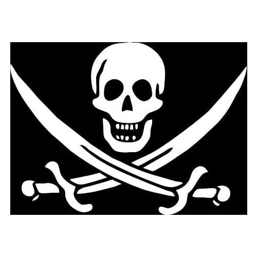 Custom 3'x5'Pirate Flag of Jack Rackham BANNER FLAG