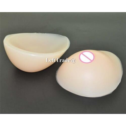 XXS SIZE1 300g nude skin tone realistic silicone breast prosthesis false breasts boobs for mastectomy