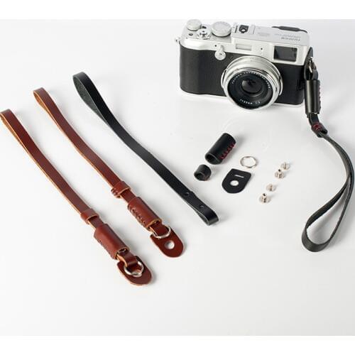 Genuine Leather Camera Wrist Hand Strap Grip For Leica C M M6 Q T X1 X2 X-E X Vario D-LUX TYP109 D-LUX6 TYP116 high quality