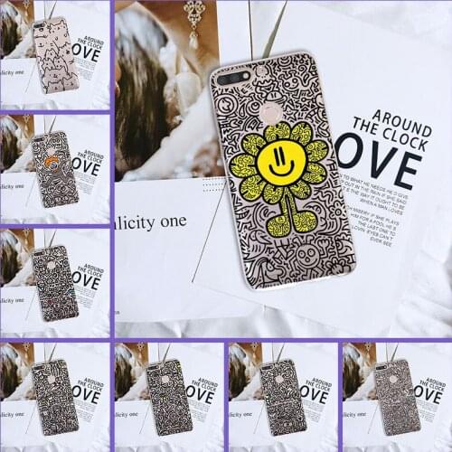 Cartoon Cat Flower Back Cover For Huawei Honor 8X MAX 10 9 8 7 7S 7X 7A 7C Pro Soft Silicone Phone Case For Honor 7 8 9 10 Lite