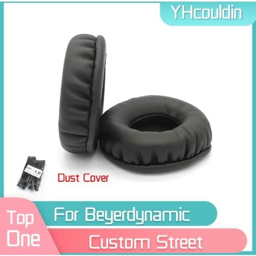 YHcouldin Ear Pads For Beyerdynamic Custom Street Headphone Replacement Pads Headset Ear Cushions