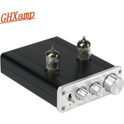 Ghxamp 6J1 Tube Amplifier Machine Bile Preamplifier HIFI Pre-class Preamp Bass Tweeter Tone NE5532 For Amplifier Speaker DIY
