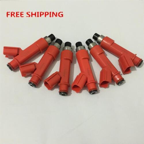 Test video in 6x E85 850CC fuel injector high performance fuel injector for toyota supra 1jzget 2JZGTE engine motor 1001-87F90