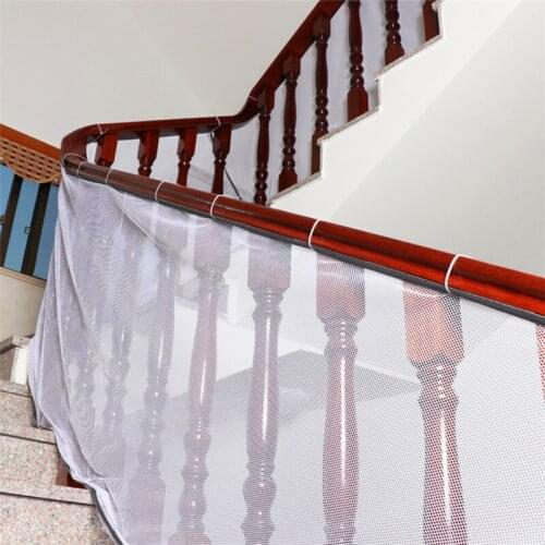 Kids stairs safety net netting protection Rail Balcony stair fence balcony baby fence stair net Decoration net Thick hard mesh