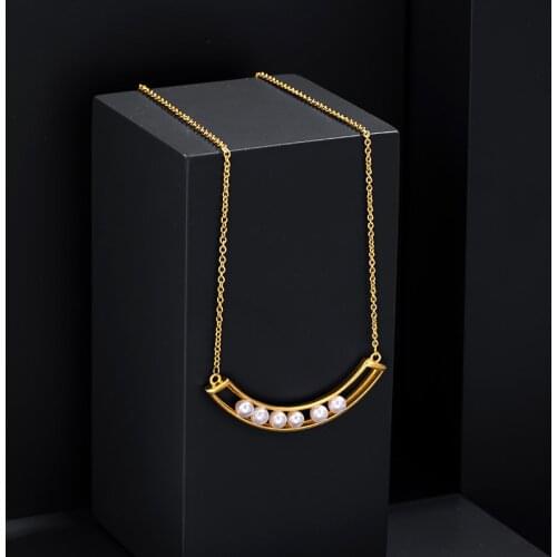 Gold Color Pendant Necklaces For Women Retro Net Red Smiley Face Necklace with Pendants Chian for Wedding Party Fashion Jewelry