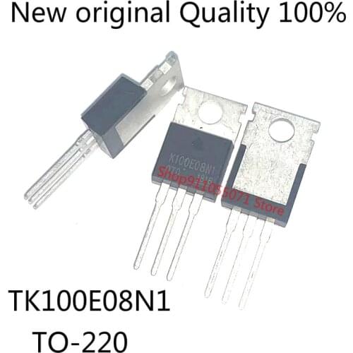 10PCS/LOT TK100E08N1 K100E08N1 TO-220 80V 100A New spot hot sale