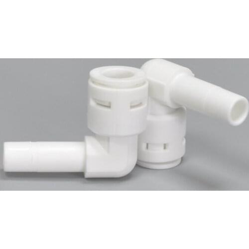 10 pcs Water Purifier Connector 3/8 Plug L-type Fitting for Pure Water Machine Accessories